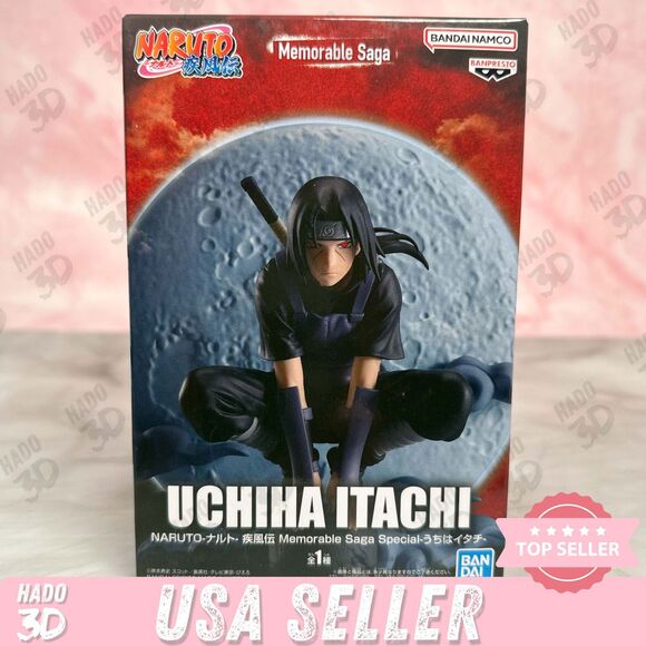 Naruto Shippuden Itachi Uchiha Memorable Saga Special figure US SELLER Authentic - Picture 1 of 6